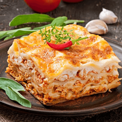 Lasaña de Carne al Vino Blanco
