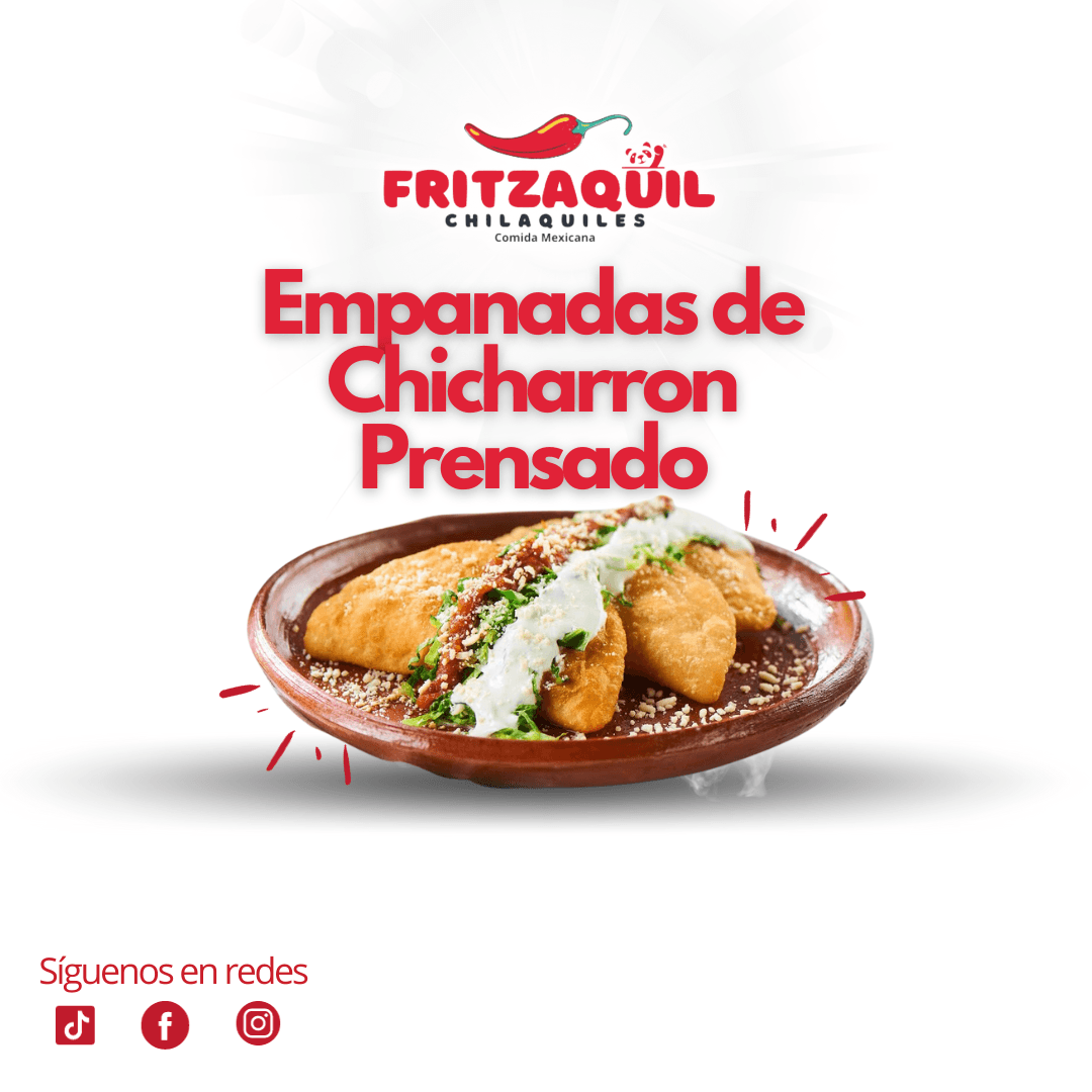 Empanadas De Chicharrón Prensado