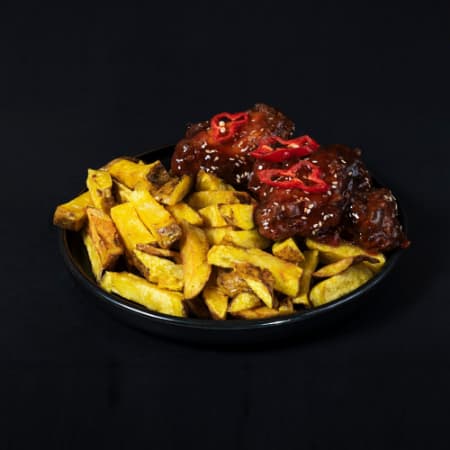 ALITAS EN MIEL PICANTE