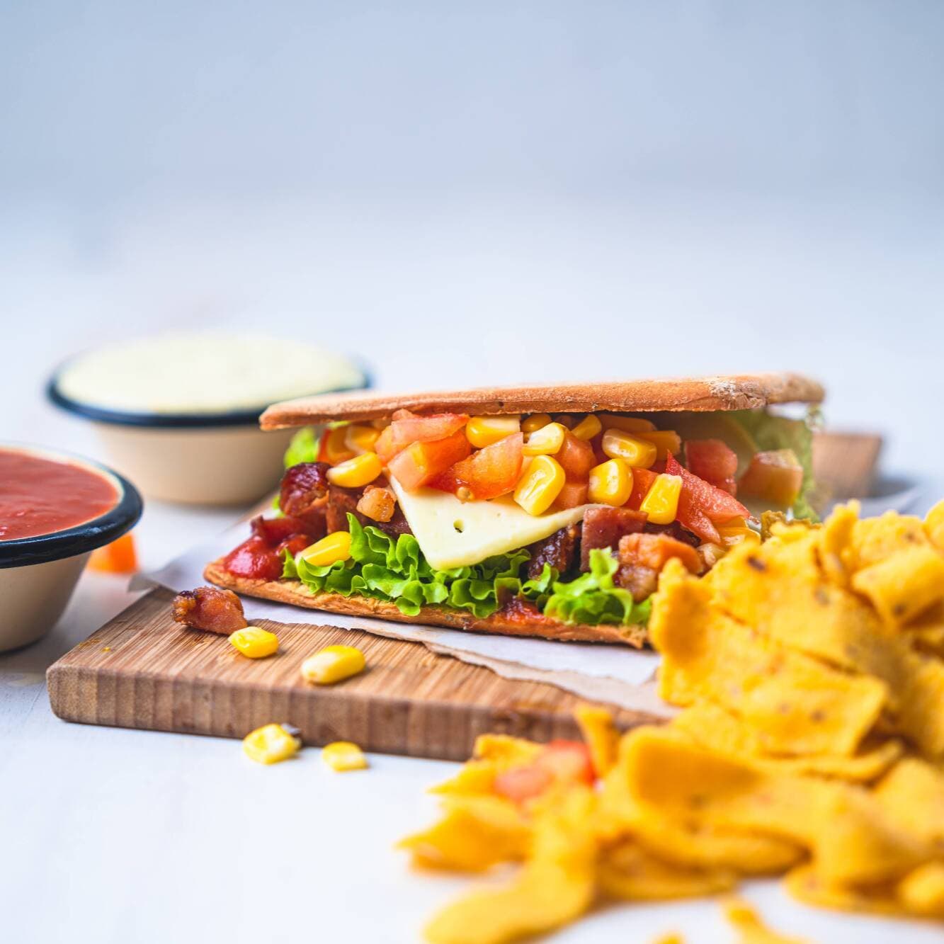 Sándwich Ahumado