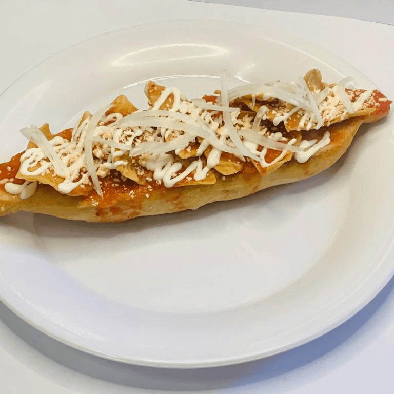 Mollete de Chilaquiles