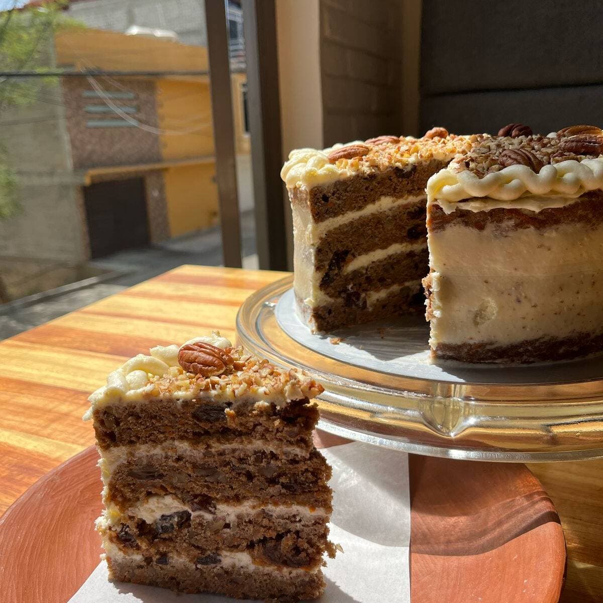 Rebanada Pastel de Zanahoria