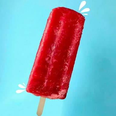 Paleta de fresa chica