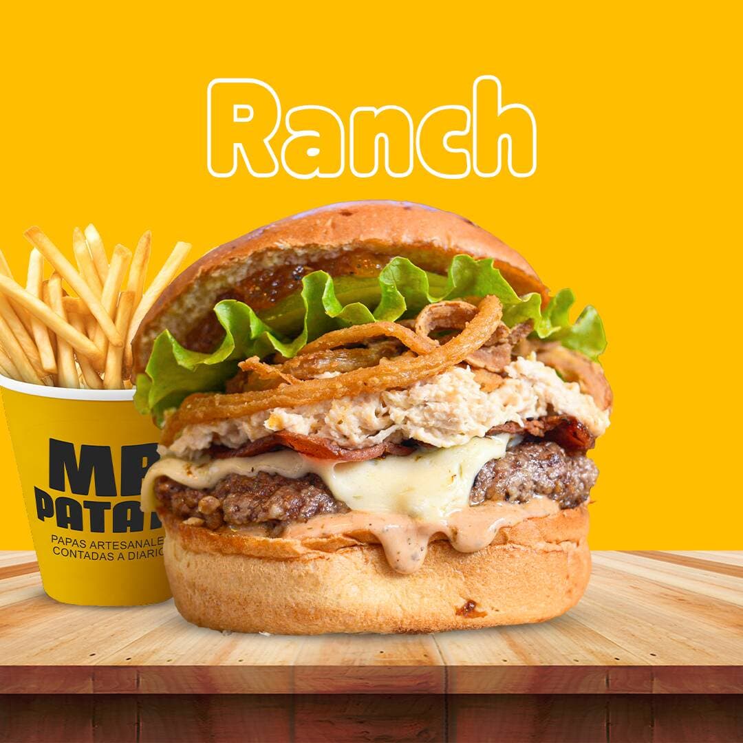 Mr Ranch (Incluye Papas)