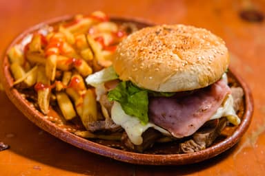 Burger de Rib Eye
