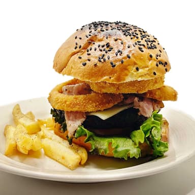 Xolo burger con papas