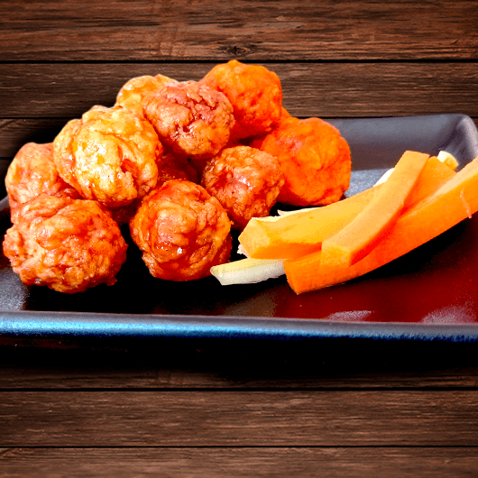 14 Boneless con Papas Fritas Cajun