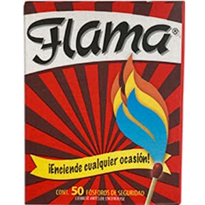 FOSFOROS FLAMA 50 PZA