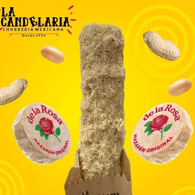 Churro con Mazapán