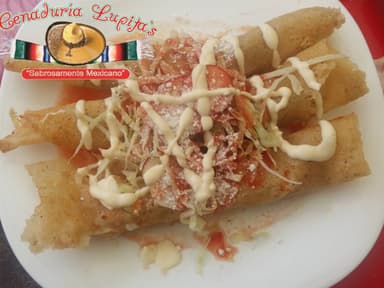 TACO DORADO GIGANTE SENCILLO