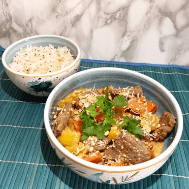 Curry de ternera