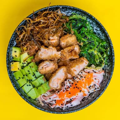 Sake Crunchy Poke