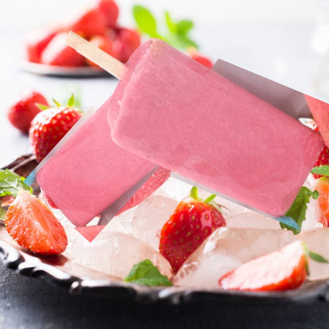 Paleta de Crema Fresa