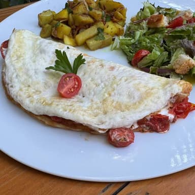 Omelet de cabra