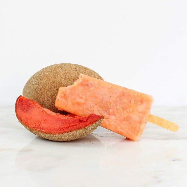 Paleta de Crema Mamey