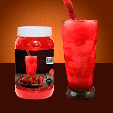Frappe De Fresa de Agua 500 Ml