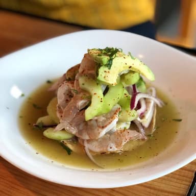 Combo 2 Tostadas de Aguachile Verde