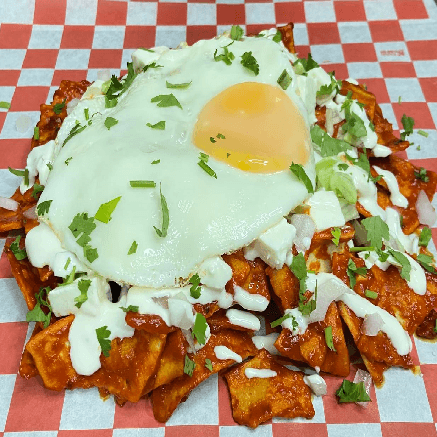 Chilaquiles con Huevo