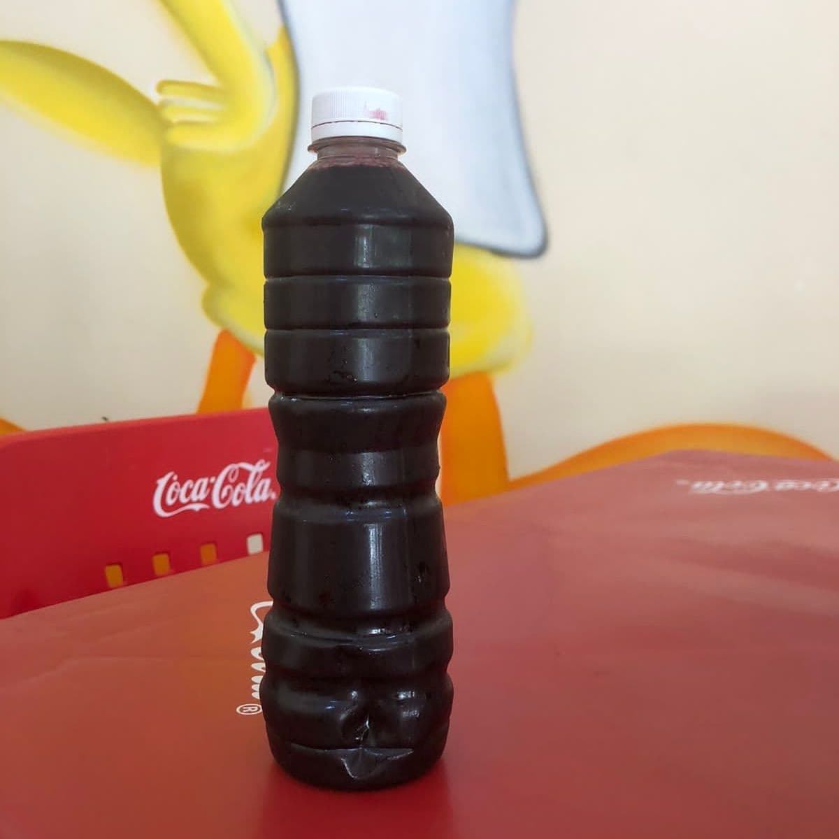 Agua de Jamaica Medio L