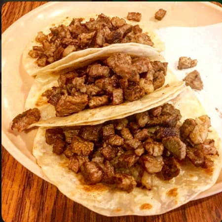 Taco de Harina de Salchicha Asadera