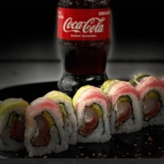 Roll Kani Crunch + CocaCola 250ml