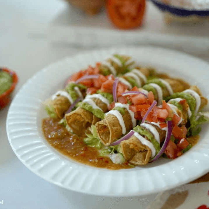 Flautas de Pollo (5)