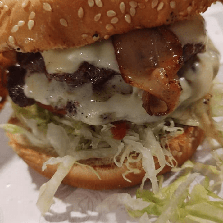 Doble Queso con Papas