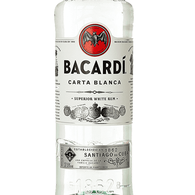 Bacardi Carta Blanca 1 Lt