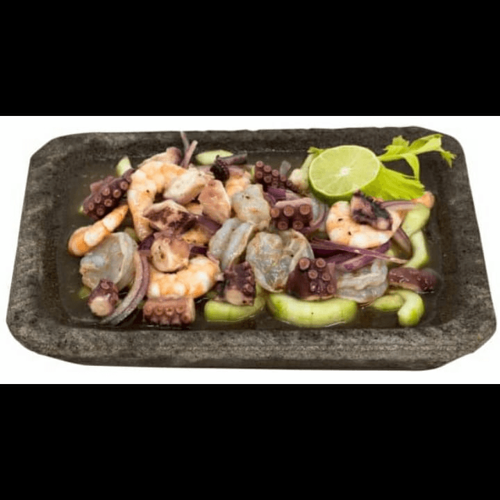 Aguachile Mixto con Pulpo