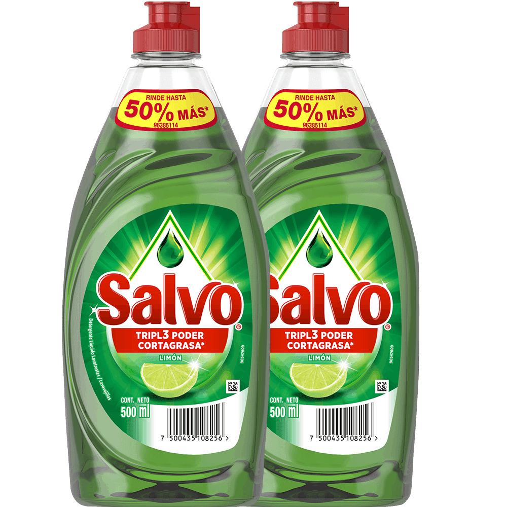 2 SALVO LIQ LIMON 500MLx20IT