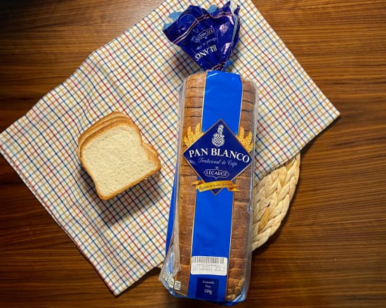 Pan de caja blanco