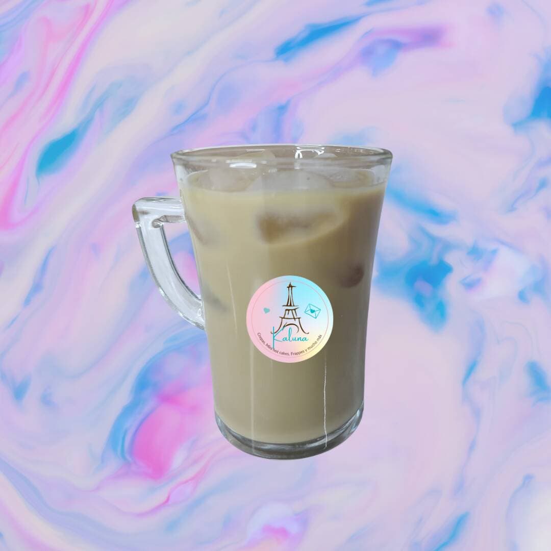 Café Americano frío con leche Grande