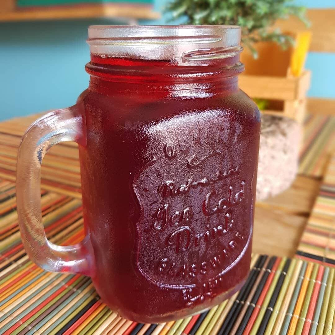 Agua de Jamaica Natural 500 ml.