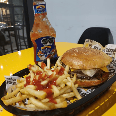 Hamburguesas con Papas