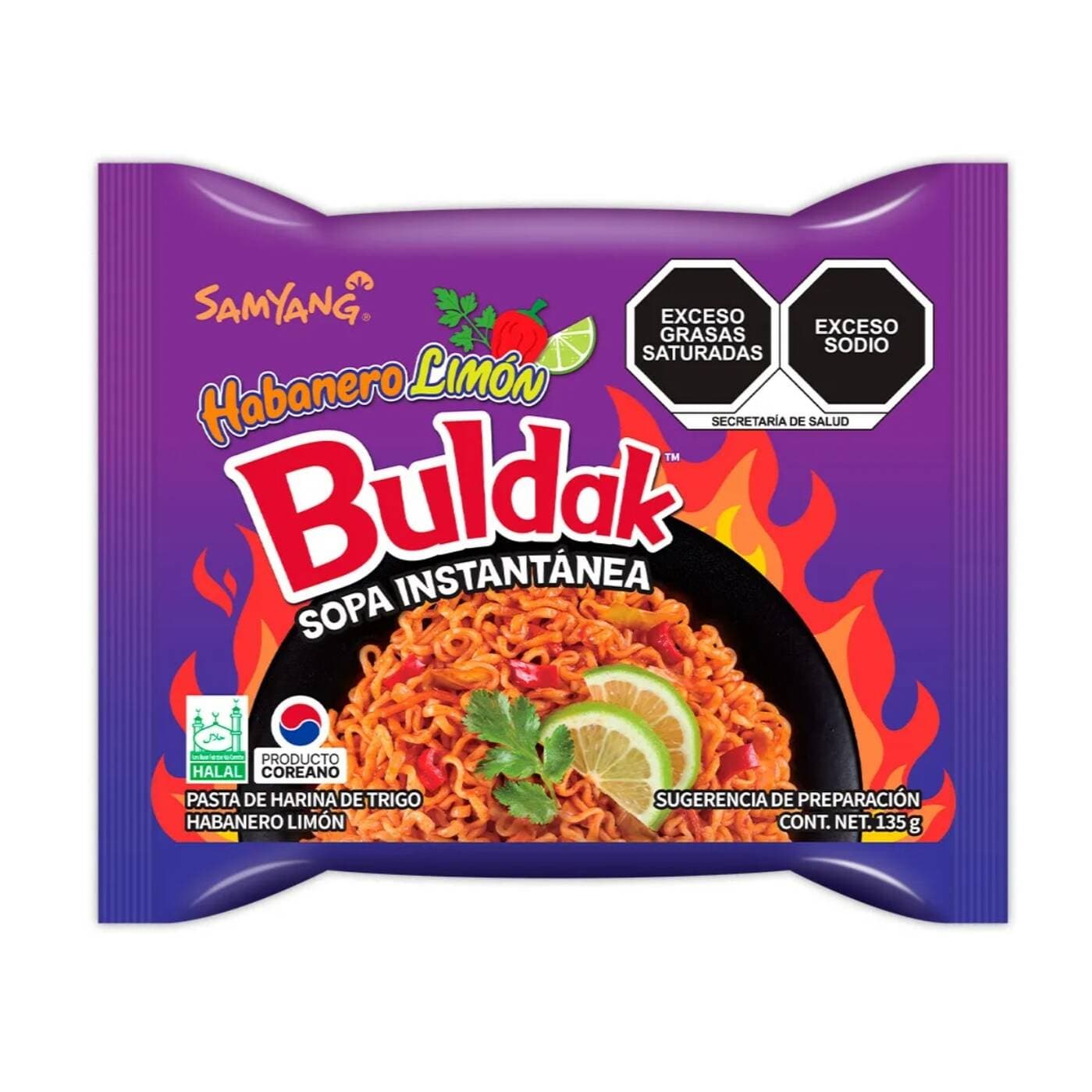 Ramen Habanero con Limon Buldack