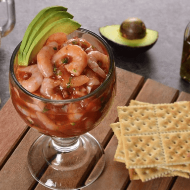 Cóctel de Camarón y Pulpo