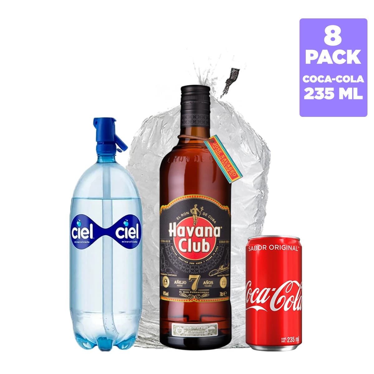 Combo Coca Cola 8 Pack - Havana 7