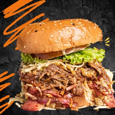 Hamburguesa Despelucada