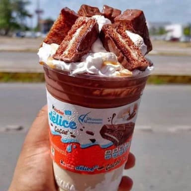 Frappe Kinder Delice