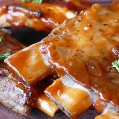 Un kilo de costilla en salsa mango habanero