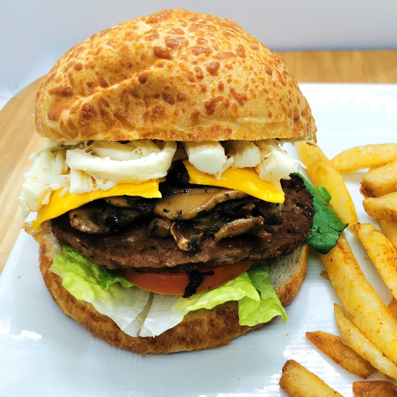 Mushrooms Burger