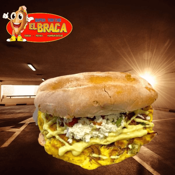 Combo Torta De Ternera Con Huevo