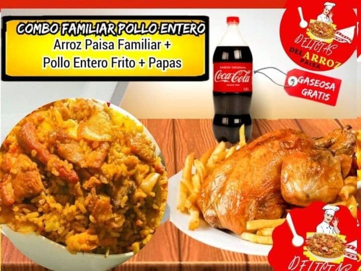 Delicias del arroz Paísa villa hermosa