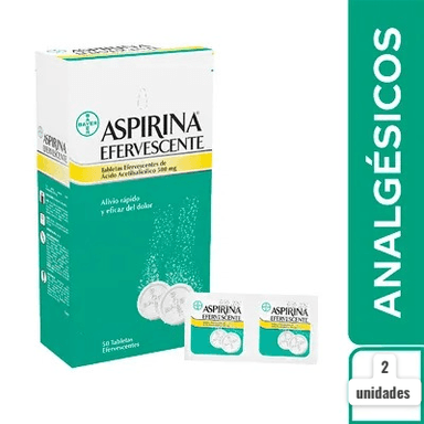 Aspirina Efervescente X2
