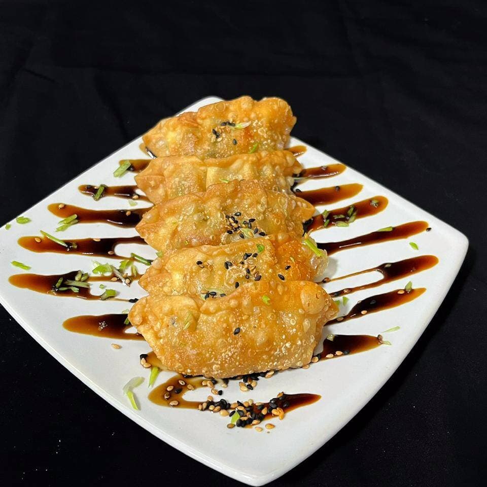 Gyozas de camarones