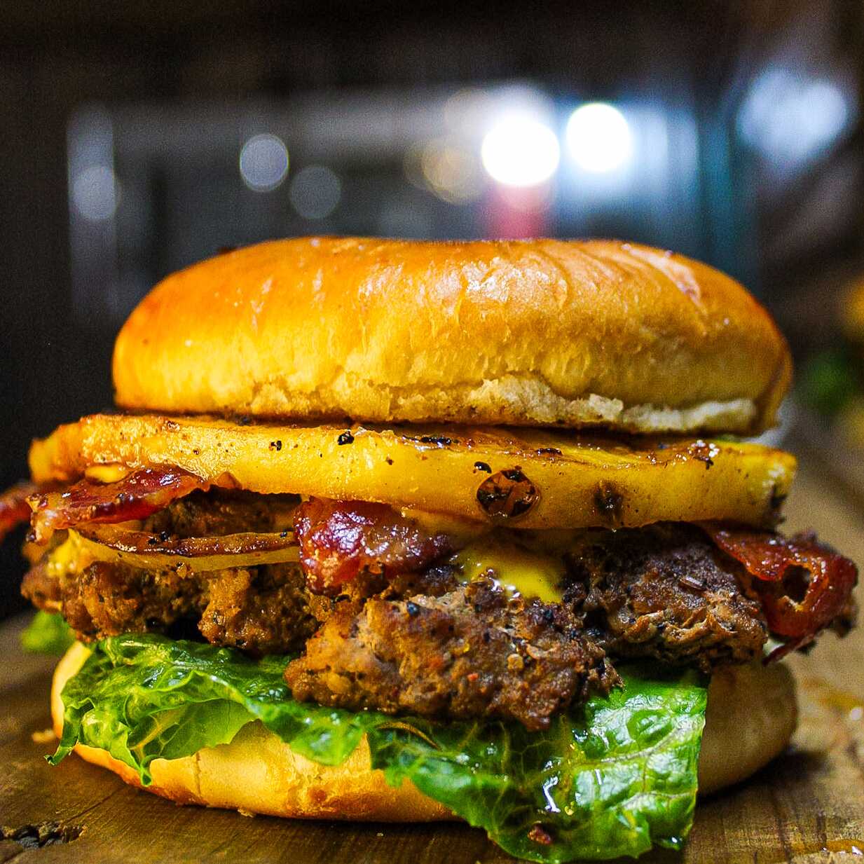 Hamburguesa Piña Express