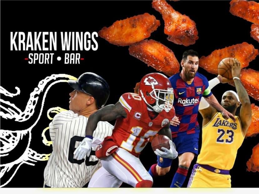 The Kraken  Wings Sport Bar