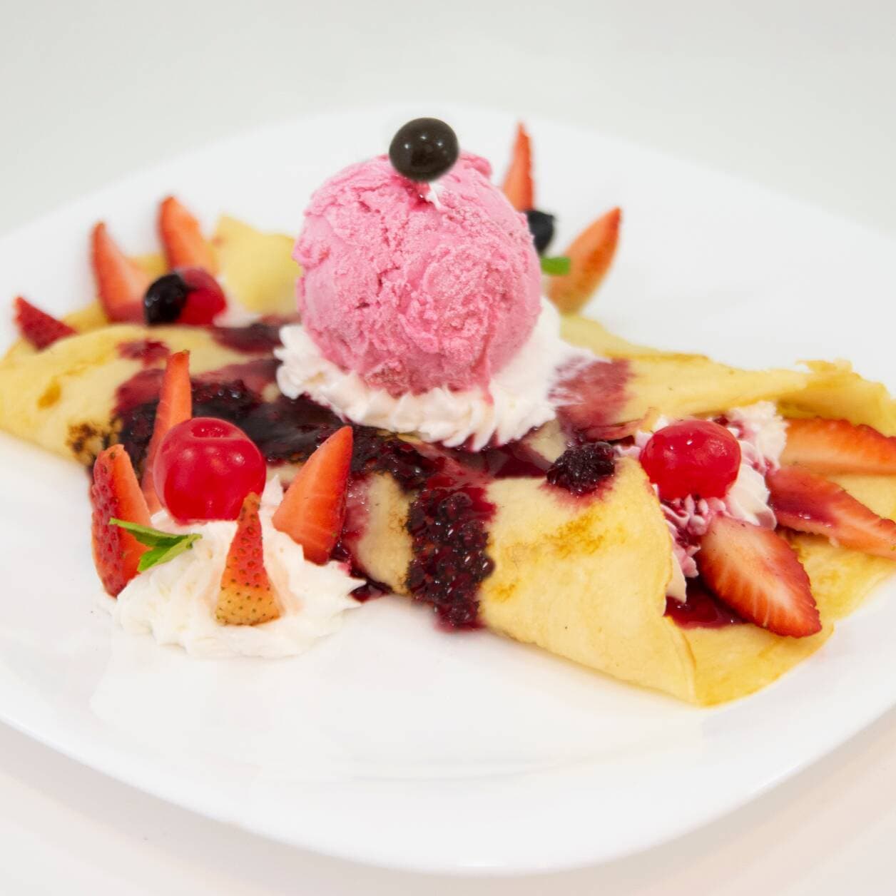 Crepe Frutos Rojos