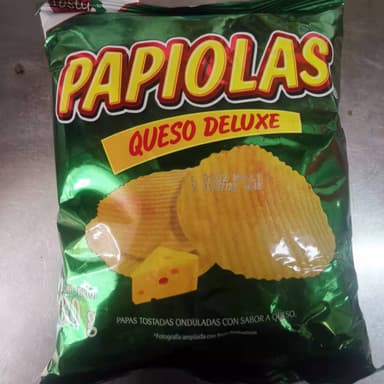 Tosty papiolas queso 30g