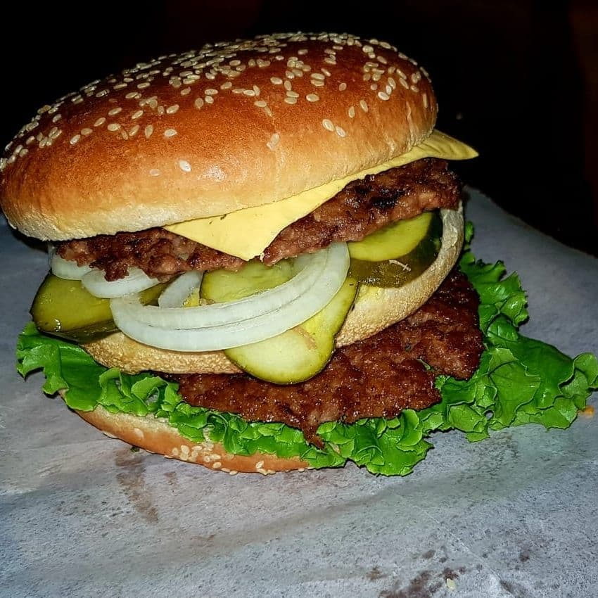 Hamburguesa Doble con Queso